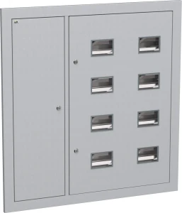 Корпус металлический ЩЭ-8-Э 36 IP31 (слабот. отсек слева) LIGHT Корпус металлический ЩЭ-8-Э 36 IP31 (слабот. отсек слева) LIGHT