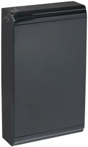 Корпус модульный пластиковый навесной ЩРН-П-36 PRIME черный IP41 Корпус модульный пластиковый навесной ЩРН-П-36 PRIME черный IP41