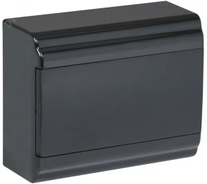 Корпус модульный пл. нав. ЩРН-П-9 PRIME черный IP41 Корпус модульный пл. нав. ЩРН-П-9 PRIME черный IP41