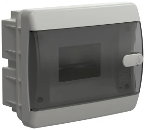 UNION Compact Корпус пластиковый ЩРВ-П-6 IP41 черная прозрачная дверь IEK UNION Compact Корпус пластиковый ЩРВ-П-6 IP41 черная прозрачная дверь IEK