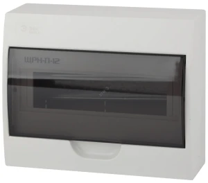 Бокс ЩРН-П-12 модулей навесн.пластик IP41 SIMPLE