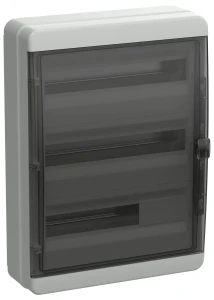 TEKFOR Корпус пластиковый навесной КМПн-54 IP65 черная прозрачная дверь IEK TEKFOR Корпус пластиковый навесной КМПн-54 IP65 черная прозрачная дверь IEK