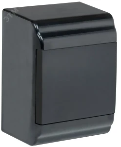 Корпус модульный пл. нав. ЩРН-П-4 PRIME черный IP41