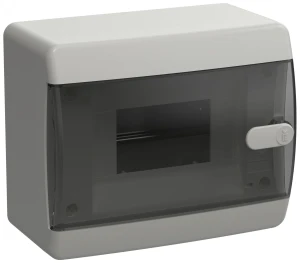 UNION Compact Корпус пластиковый ЩРН-П-6 IP41 черная прозрачная дверь IEK UNION Compact Корпус пластиковый ЩРН-П-6 IP41 черная прозрачная дверь IEK