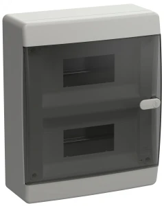UNION Compact Корпус пластиковый ЩРН-П-18 IP41 черная прозрачная дверь IEK UNION Compact Корпус пластиковый ЩРН-П-18 IP41 черная прозрачная дверь IEK