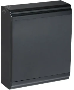 Корпус модульный пл. нав. ЩРН-П-24 PRIME черный IP41 Корпус модульный пл. нав. ЩРН-П-24 PRIME черный IP41