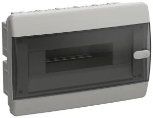 UNION Compact Корпус пластиковый ЩРВ-П-12 IP41 черная прозрачная дверь IEK UNION Compact Корпус пластиковый ЩРВ-П-12 IP41 черная прозрачная дверь IEK