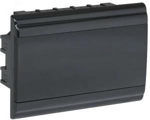 Корпус модульный пластиковый встраиваемый ЩРВ-П-12 PRIME черный IP41 Корпус модульный пластиковый встраиваемый ЩРВ-П-12 PRIME черный IP41