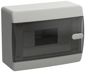 UNION Compact Корпус пластиковый ЩРН-П-8 IP41 черная прозрачная дверь IEK UNION Compact Корпус пластиковый ЩРН-П-8 IP41 черная прозрачная дверь IEK