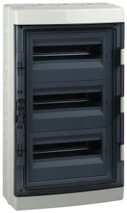 Корпус пластиковый навесной IP65 серый КМПн-36 ЭРА(Б0060293)