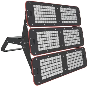 Прожектор LED УРАН ПРОМ (СБУ) 480Вт 76800Лм КСС Д 5,0К прозрачный рассеиватель IP67