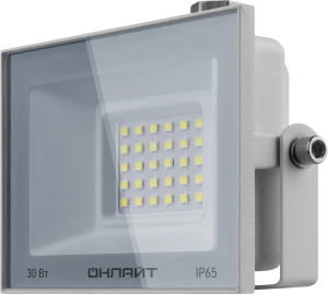 Прожектор светодиодный ДО-30w OFL-30-4K-WH-IP65-LED