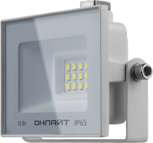 Прожектор светодиодный ДО-10w OFL-10-6K-WH-IP65-LED