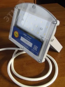 Светильник светодиодный ДО-18Вт, IP65, 5000К, 1800Лм, 120°, 220В, Ministar Светильник светодиодный ДО-18Вт, IP65, 5000К, 1800Лм, 120°, 220В, Ministar