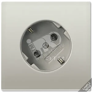 Розетка штепсельная SCHUKO 16A 250V с углом наклона 45 алюминий