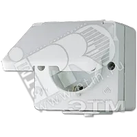 Розетка штепсельная SCHUKO накладная 16A 250V IP44 Розетка штепсельная SCHUKO накладная 16A 250V IP44