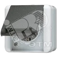 Розетка штепсельная SCHUKO наружная IP44