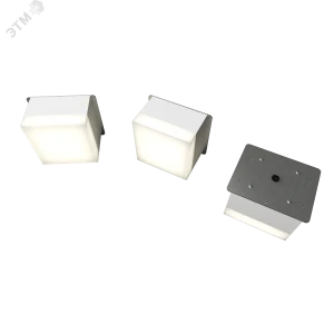 Светодиодный светильник RVE-LBX-LUMO20-PLAZA10010-3-GR (Квадрат Грильято 3шт 90х90х60мм 24Вт встраиваемый 4000K Белый) Светодиодный светильник RVE-LBX-LUMO20-PLAZA10010-3-GR (Квадрат Грильято 3шт 90х90х60мм 24Вт встраиваемый 4000K Белый)