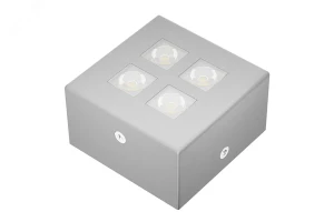 Светильник LED КУБИК ПОИНТ (СБУ) 5Вт 510Лм 3,0К КСС К 10-15 IP67 накладной Светильник LED КУБИК ПОИНТ (СБУ) 5Вт 510Лм 3,0К КСС К 10-15 IP67 накладной