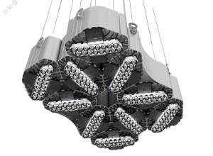 Светильник LED L-lego II 500 382Вт Д 5000К усеченн корп подвес крепл IP66
