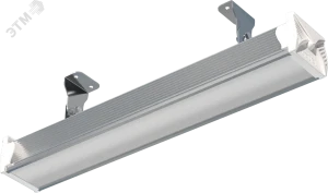 Светильник LED L-industry NEW 24 23Вт Д 5000K матов расс поворот крепл IP66 облегч корпус