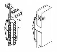 Контакты состояния выключателя AUX-C T4-T5-T6 1Q 1SY 250 Vac/dc ABB 1SDA054910R1