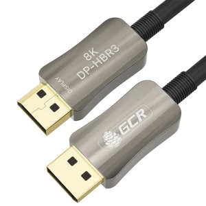 Кабель оптический DisplayPort 1.4, Ultra HD DP M на M, 90 м., высокоскоростной, черный