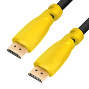 Кабель HDMI 1.4 19М на 19М, 3 м., желтый, позолоченные контакты