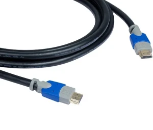 Кабель HDMI 4К М на HDMI М, 10.6 м., черный-синий