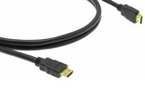 Кабель высокоскоростной HDMI M на HDMI M, 0.9 м., черный